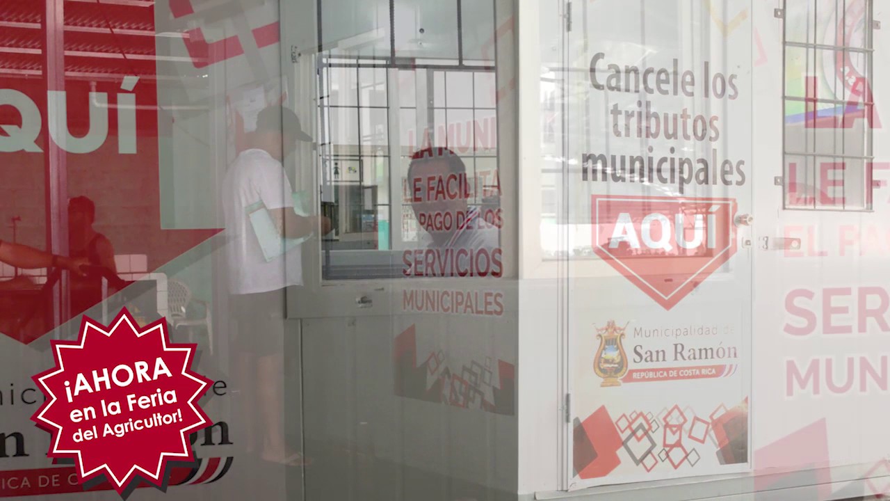 Caja Recaudadora en la Feria del Agricultor san ramón costa rica