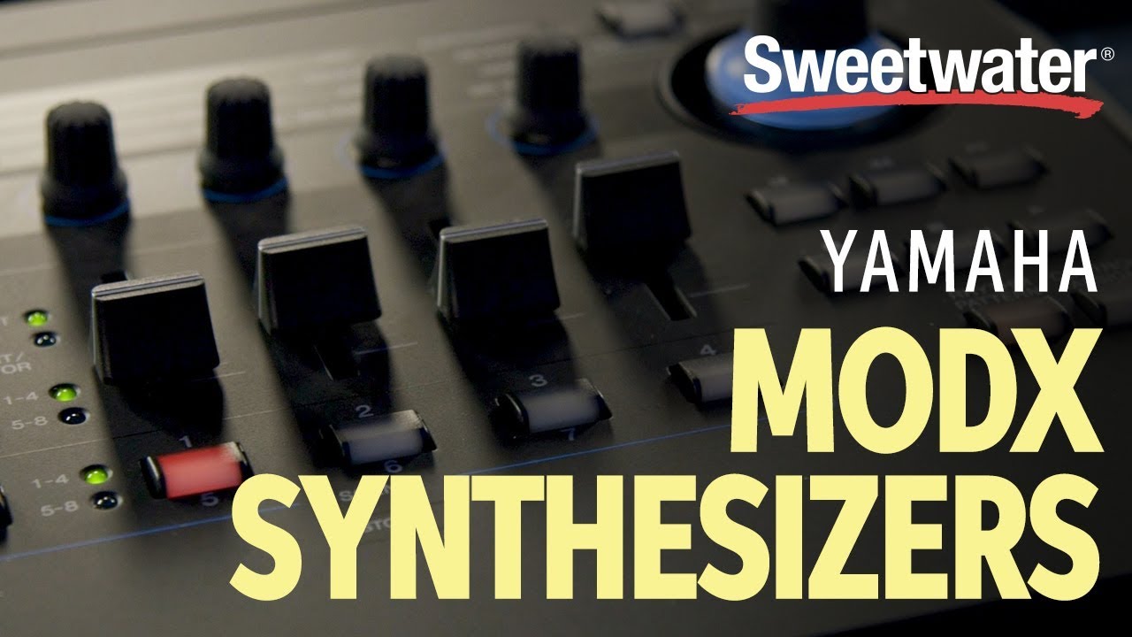 Yamaha MODX Synthesizers In-depth Overview - YouTube