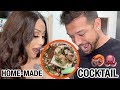 SHRIMP &amp; OCTOPUS COCKTAIL FOOD VLOG **home made**