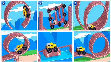 Drive Mad All Level Gameplay Walkthrough | Fancade Game ( E.PN 3 )