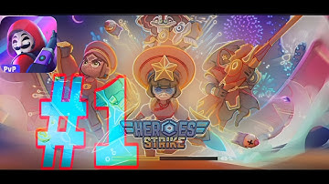 heroes strike: modern moba - gameplay walkthrough part 1 (ios android)