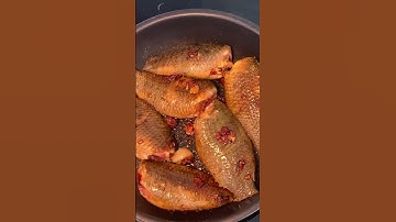 Cá rô kho tiêu #nhaminhnau #food #cooking