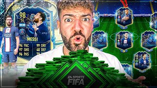 60.000 FIFA POINTS + MESSI TOTS entscheiden MEIN FIFA 23 Team 🔥🔥 (icon pack, 500k pack..)