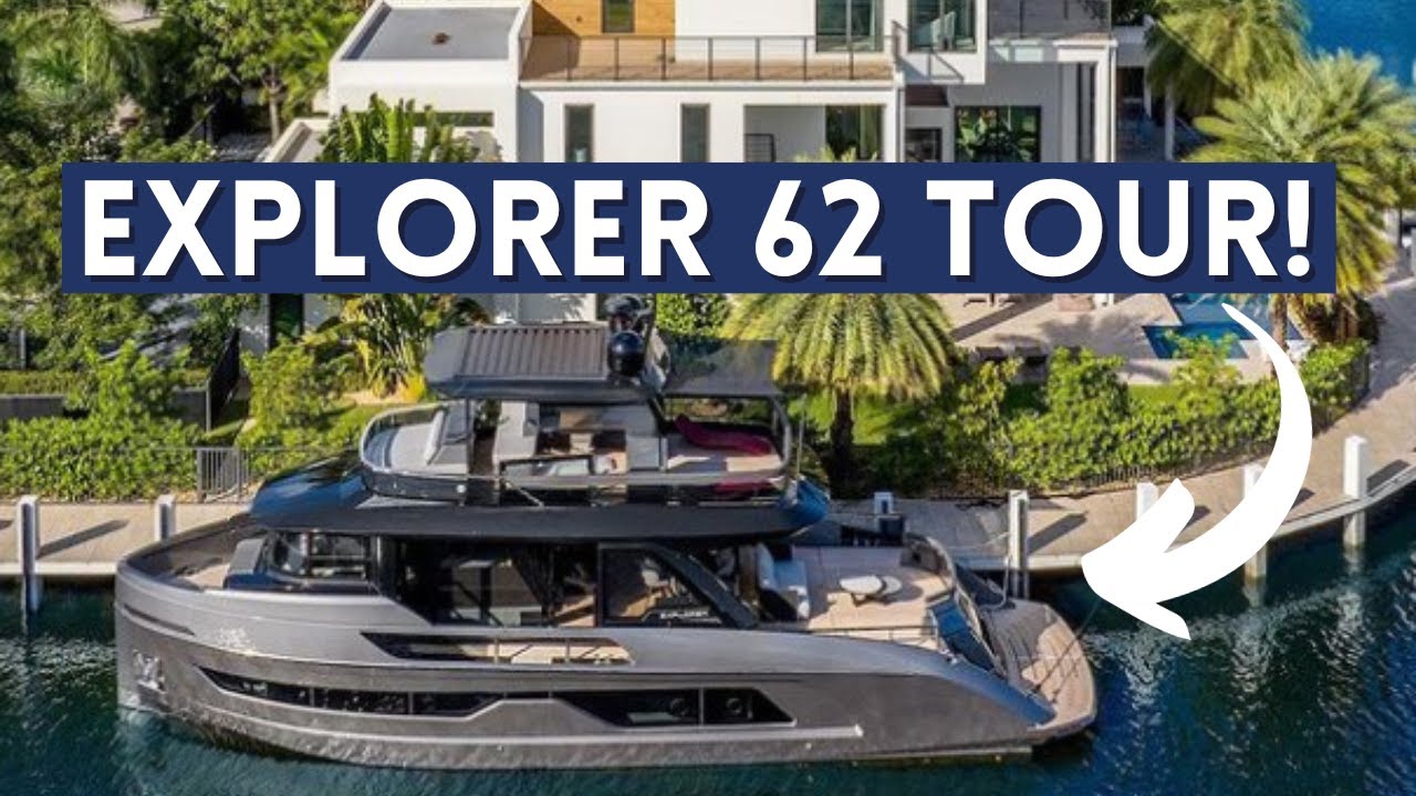 2024 Luxury Ocean Yachts Explorer 62 Tour | Boating Journey