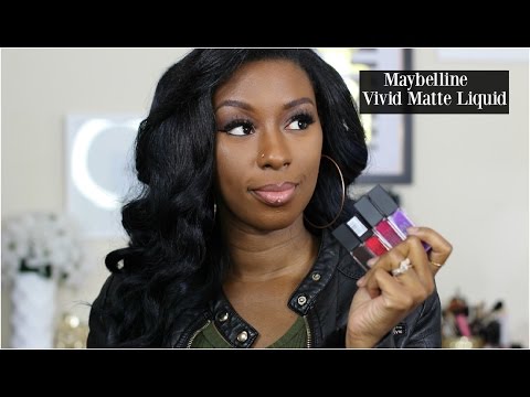 new-maybelline-vivid-matte-liquid-review-&-swatches