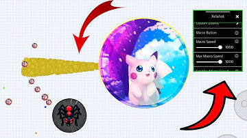 SUPER MACRO🔥 + XELAHOT MOD - SERVER DESTRUCTION(AGAR.IO MOBILE)