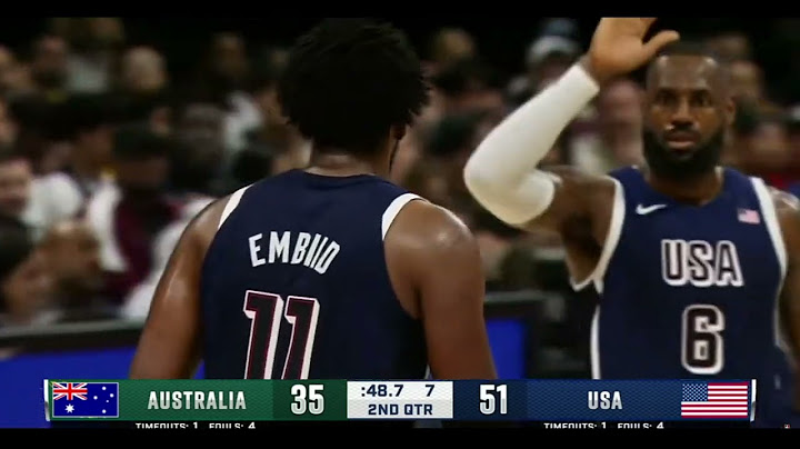 USA vs AUSTRALIA | USAB Showcase | Closer than expected? July 15 Paris Olympics 2024