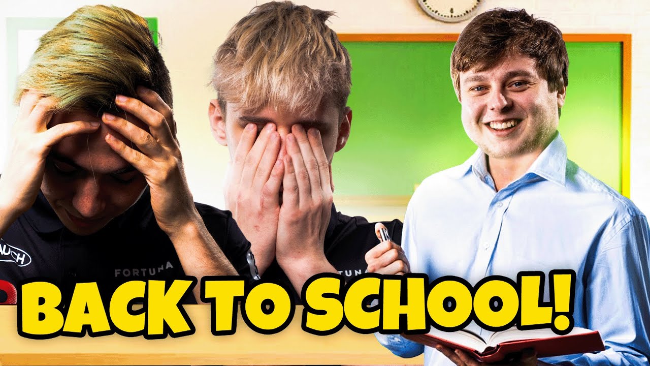 Zpátky do školy! 👨‍🎓 Influenceři trpí u didakťáku. 🥵 w/@BowTeaG @Cuky2222 @tady_lukas @Morryeej