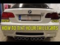 How to Wrap Headlight / Tail Light Tint Film using Chromatic&#39;s L-1000 Smoked Vinyl - Car Wrap Direct