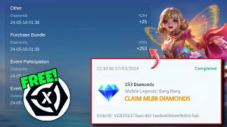 HOW TO GET 250 FREE DIAMONDS WITH PROOF USING THE XWORLD APPLICATION IN MLBB