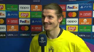 "I WILL HAVE A NICE NIGHT TONIGHT" 🤣🤣🤣 | Marcel Sabitzer CERTAINLY Enjoyed That Dortmund Win
