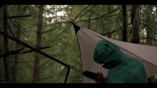 Live on Kickstarter: The Mantis, all-in-one hammock tent