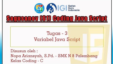 Tugas 3 - Variabel Java Script (Tantangan Brackets)