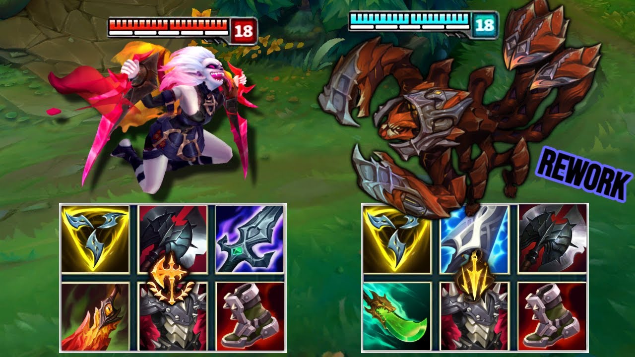 BEFORE REWORK! SKARNER vs BRIAR FULL BUILD FIGHTS & Best Moments! - YouTube