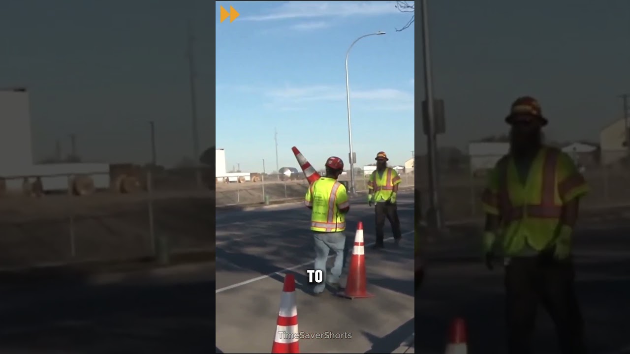 Innovative Traffic Cone Placement DeviceInnovative