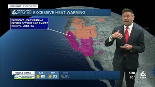 Hot weekend weather could even flirt with thunderstorms for some