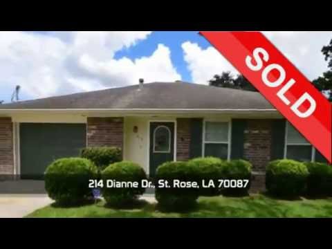 214 Dianne Dr, St Rose, LA home video tour