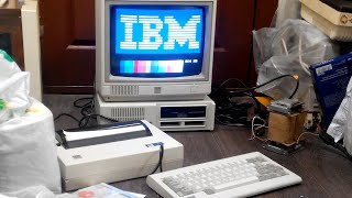 IBM PCjr - Тестирование и печать