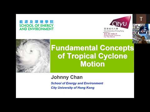 Typhoon seminar 2021 (Prof. Johnny C. L. Chan 1/2)