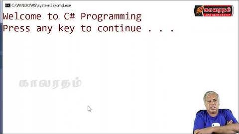 C Sharp Tutorial for Beginners | C# Full Tutorial in Single Video | C# Full Course in Tamil