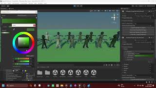 Material randomize attributes