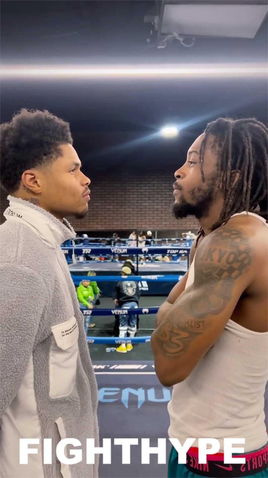 Shakur Stevenson \u0026 Keyshawn Davis FACE OFF for fight that will “NEVER HAPPEN”