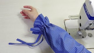 The best sewing tricksfor Elegant sleeve design // lovers sewing [[BeSewCeafty]]