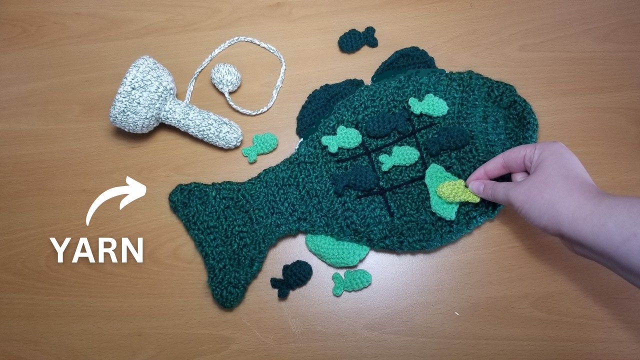 Making Playable Games out of Yarn? Crochet Games - YouTube