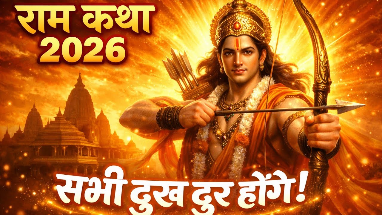 Ram Katha 2026 🙏 आपके सभी दुख दूर होंगे | Powerful Ram Bhajan | Arun Vision
