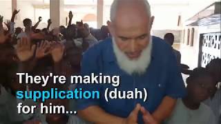 Keep Our Dear Brother Ali Banat In Your Duas