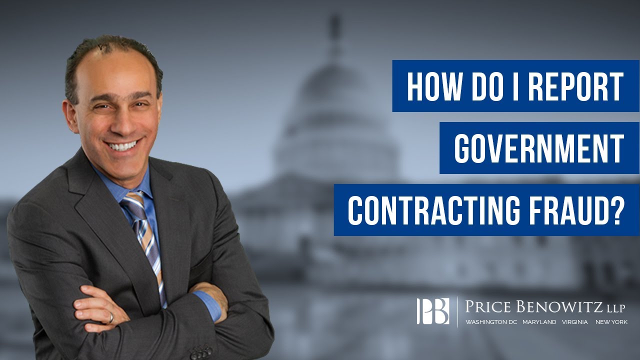 How Do I Report Government Contracting Fraud? | Tony Munter Attorney at Law