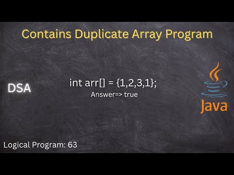 LeetCode 217: Contains Duplicate | Blind 75 | Java Solution Explained | Java Step-by-Step | Easy