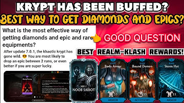 Is Krypt verbeterd na 7.0.1? Ik kreeg de beste beloningen voor gesplitste seizoenen - Mk Mobile