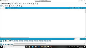 Simulasi jaringan nirkabel sederhana menggunakan cisco packet tracer