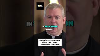 Catholic vs. Protestant Bible: The 7 Book Difference Explained #shorts