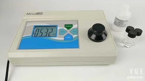 MesuLab Bench Top Turbidity Meter BWGZ Series Operational video