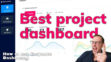 What is the best project management dashboard and how to use it in Easynote