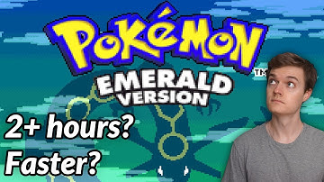 How fast can I beat Pokémon Emerald?