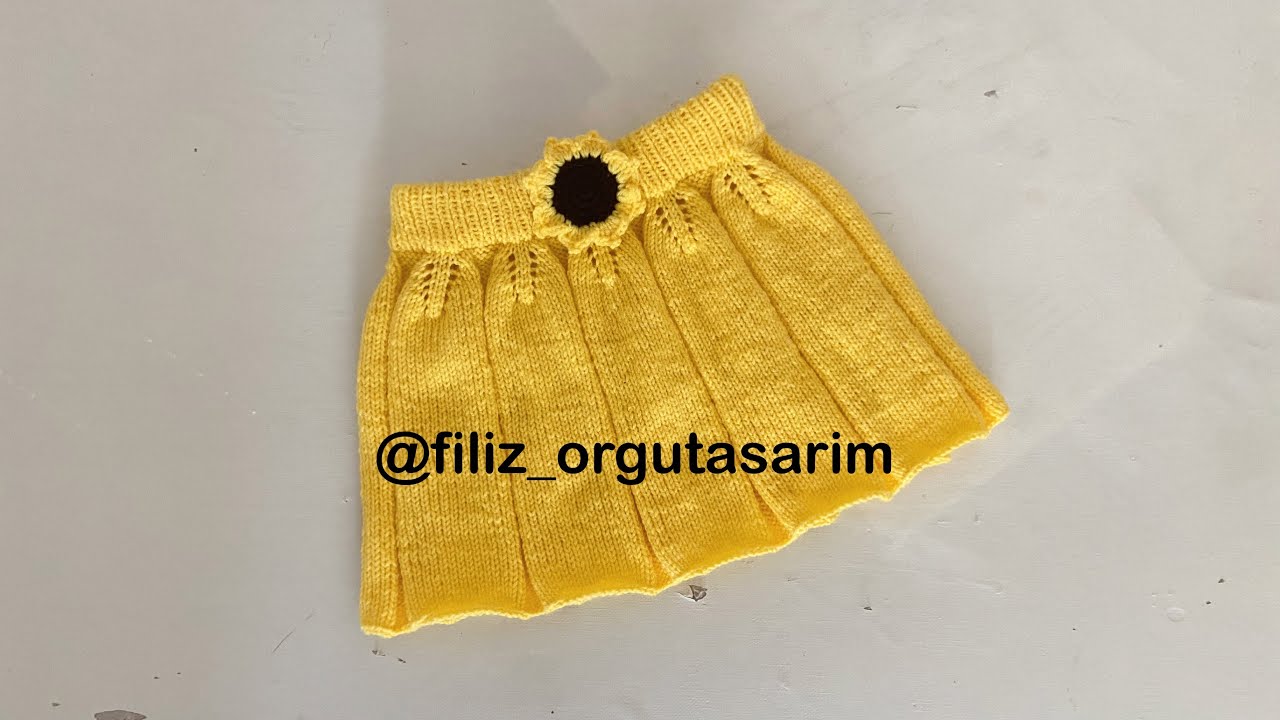 1-2 YAŞ PİLELİ AYÇİÇEK ETEK