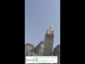 سبحان الله سحابة صغيرة تحجب الشمس ولهيبها عن معتمرين بيت الله واتس المملكة