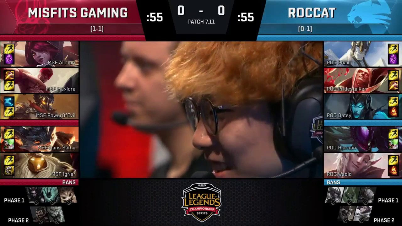 MSF vs ROC Highlights Game 1 | EU LCS Summer 2017 | Misfits vs Roccat