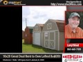 shed4less - 10x20 Great Deal Rent to Own Lofted Barn shed4less - 10x20 Great Deal Rent to Own Lofted Barn