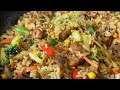 How to Make CHICKEN FRIED RICE | Chicken Vegetable Fried Rice | No Soy Sauce