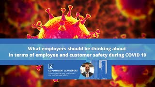 California Employer Obligations for Employee and Customer Safety during the Coronavirus