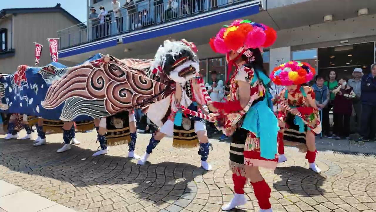 2026.5.15 東新町獅子舞 放生津地区獅子舞演舞会 〜前編〜 Lion dance