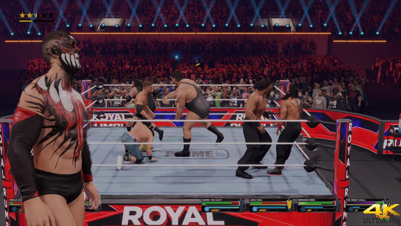 WWE 2K25 | 20-Man Royal Rumble 🔥 PS5 Pro | 4K Ultra | 120 FPS