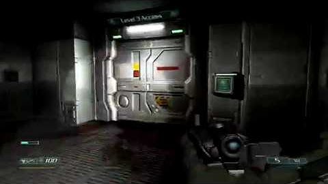 Doom 3 part 16 grenade launcher