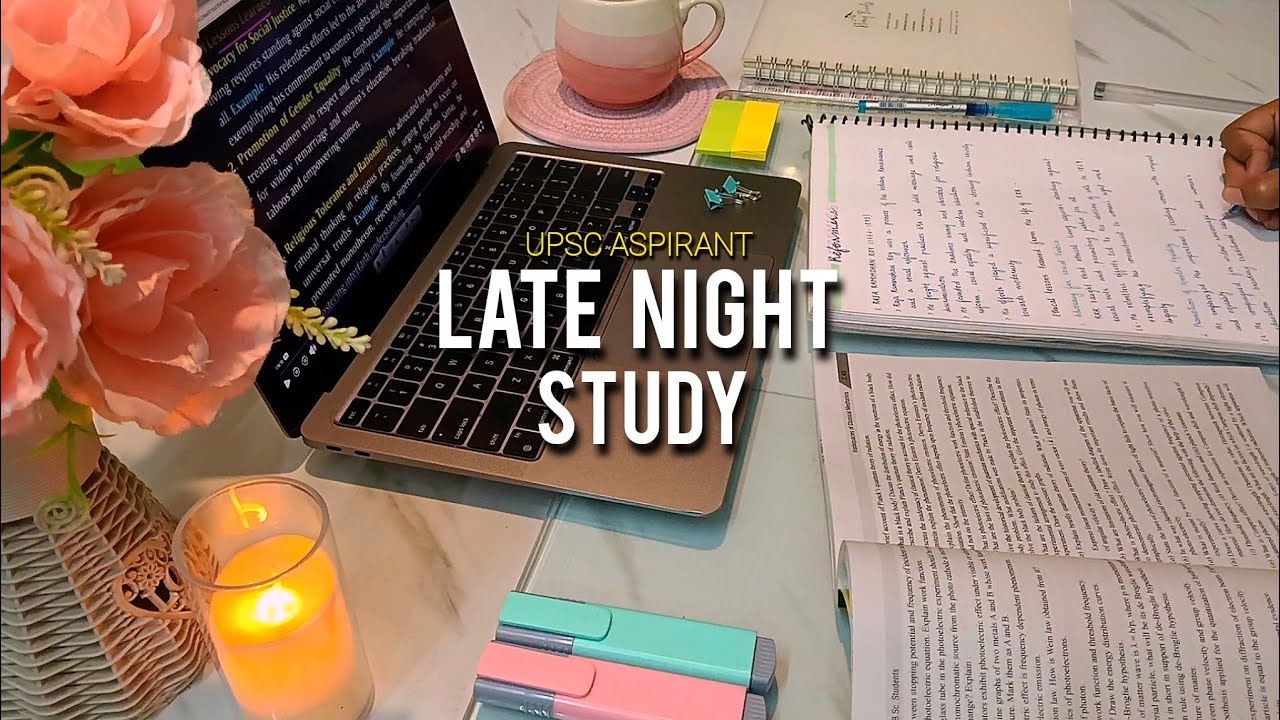 Study with me Tonight  | 3 Hours | Deep focus | 50-10 Pomodoro | Upsc Aspirant 