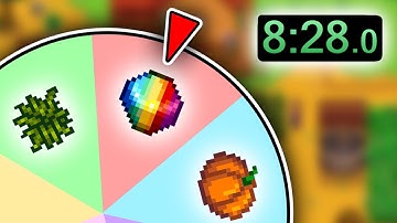 Speedrunning RANDOM Stardew Valley Items