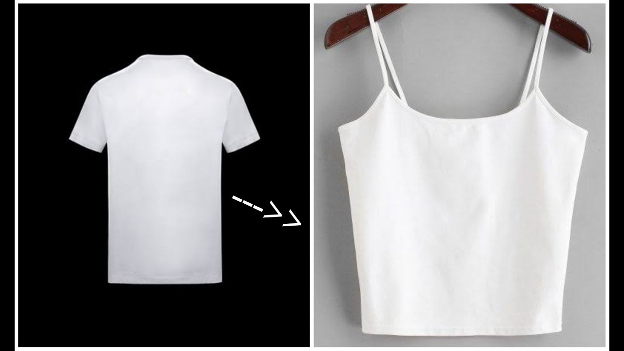 Make Camisole / Sameez From old T-shirt | For all Sizes